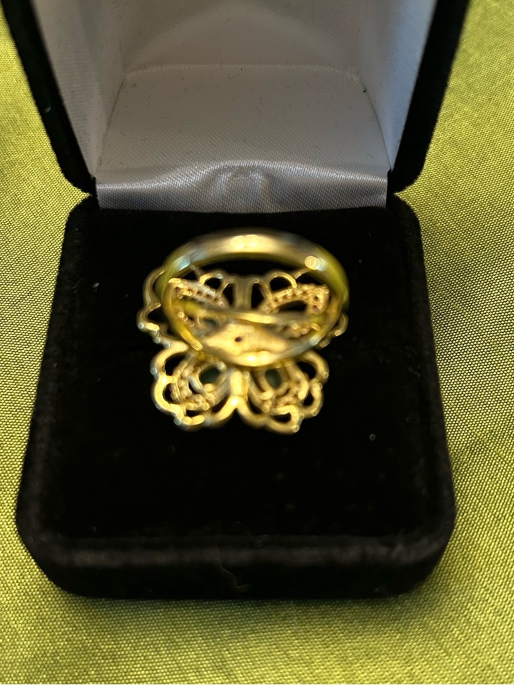 Genuine Emerald & Ruby Butterfly Ring
See Video - Picture 5 of 6